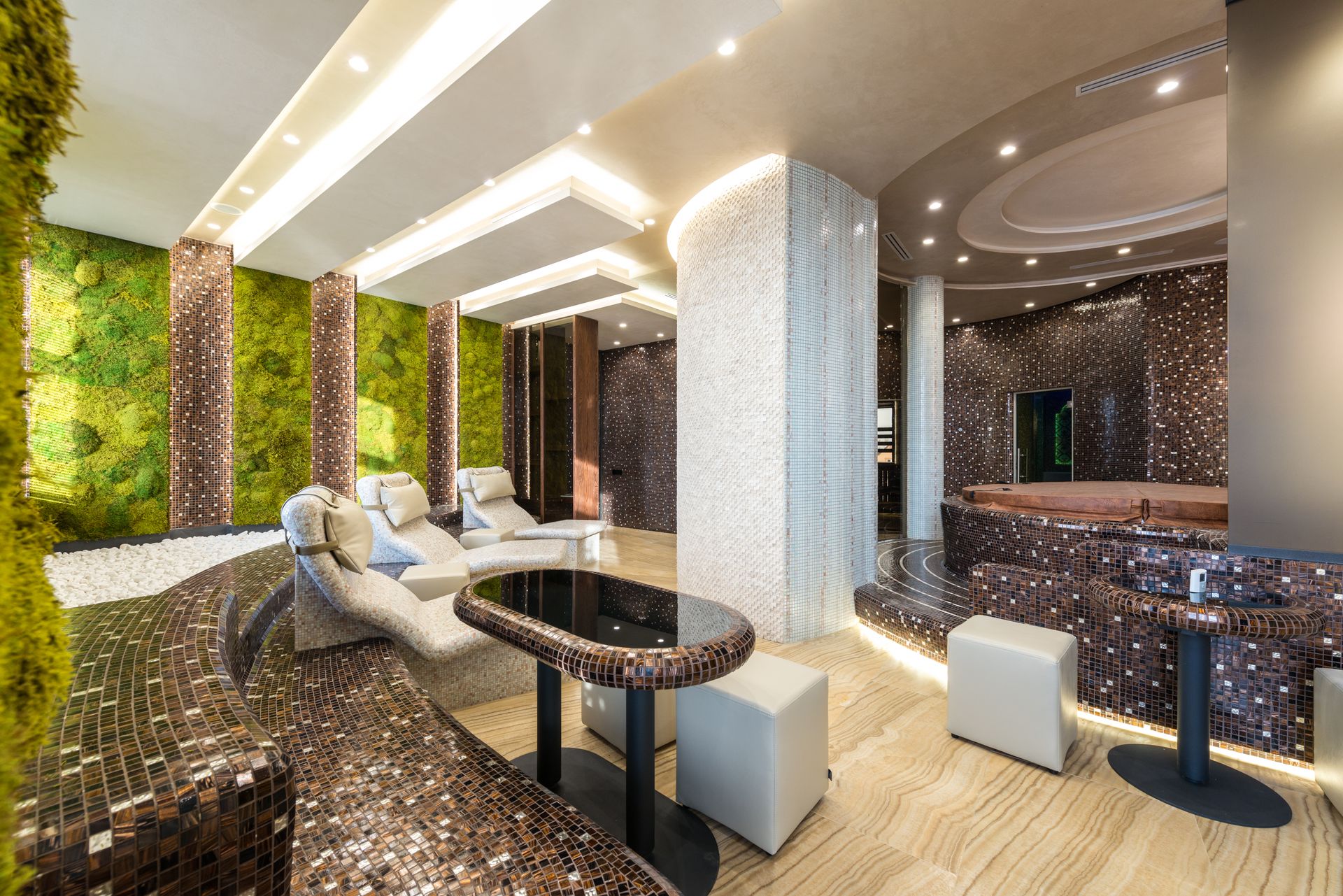 Temsili botanik spa atmosferi